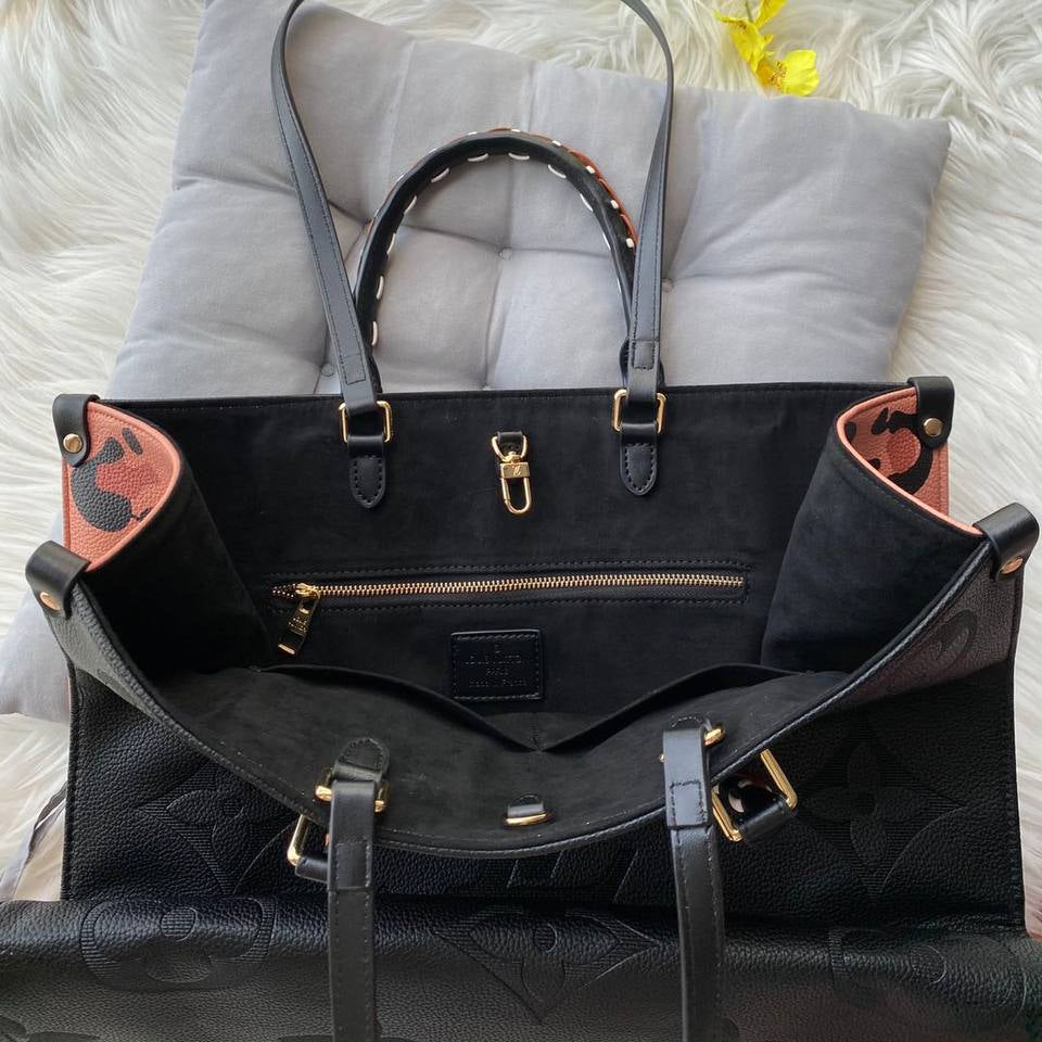 Louis Vuitton OnTheGo Monogram Empreinte Giant Tote 🖤👜✨