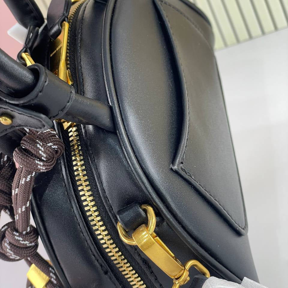 Miu Miu Signature Black Structured Handbag