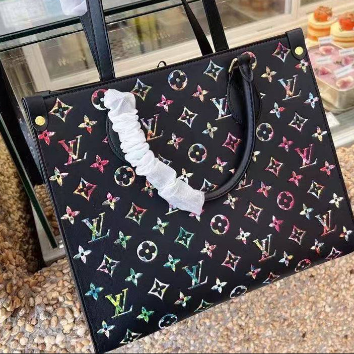 Louis Vuitton Onthego GM Tote Bag Multicolor Monogram 🌈👜✨