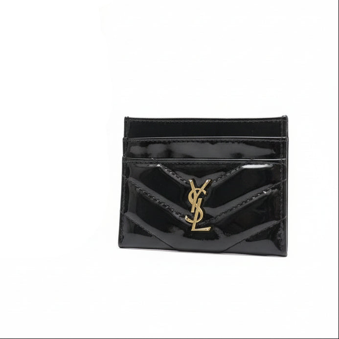 Y.S.L. Black Card Holder 🖤 Top Quality Wallet