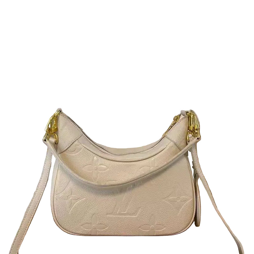 Louis Vuitton Monogram Empreinte Baguette Bag in Black and Rose 👜✨🌸
