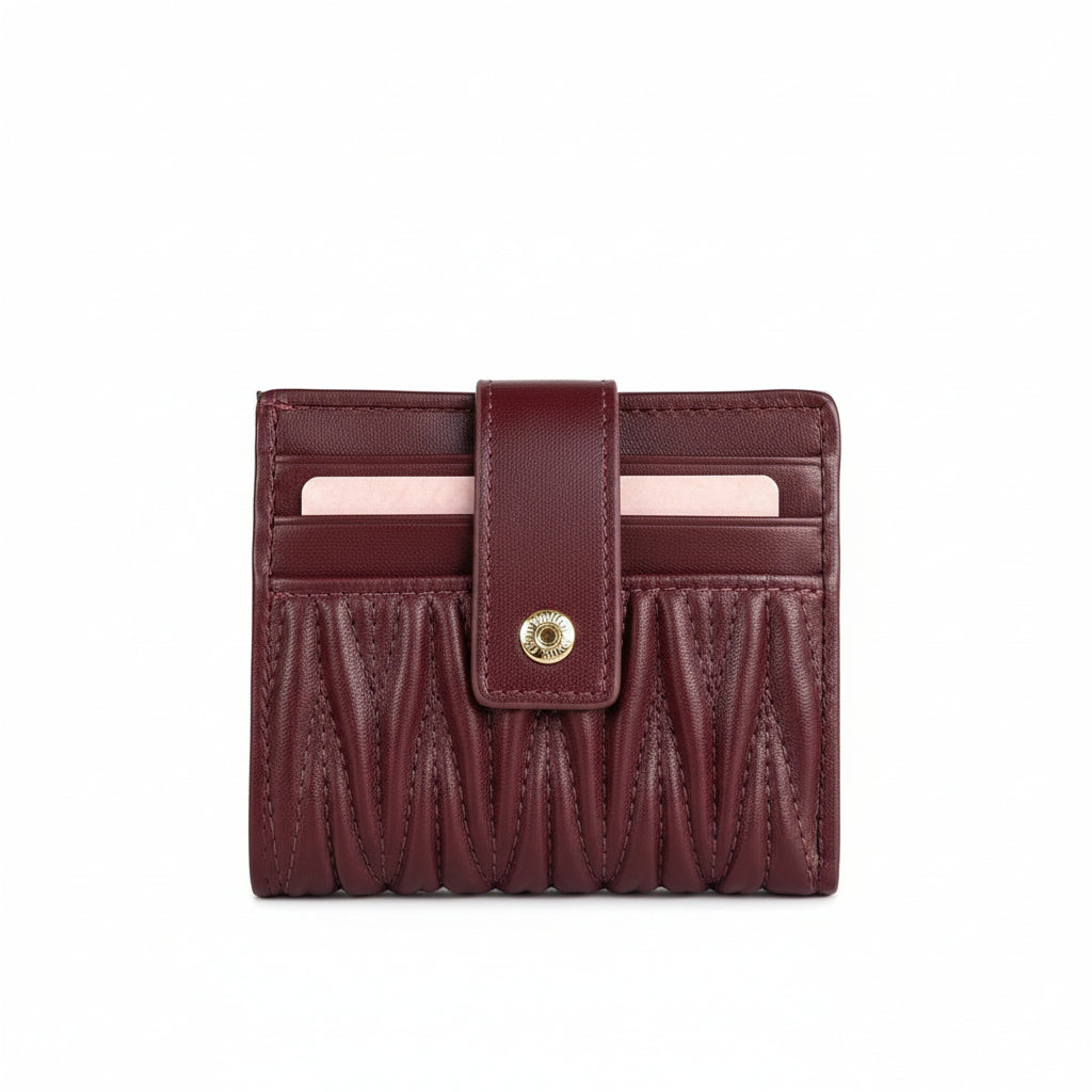MIU MIU Chic Wallet: Black, White, Burgundy, Pink 👛🖤🤍