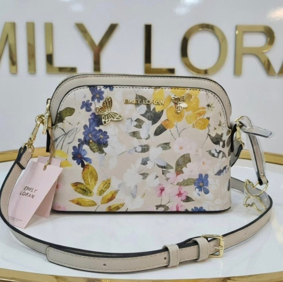 EMILY LORAN Golden Butterfly Crossbody 🦋✨