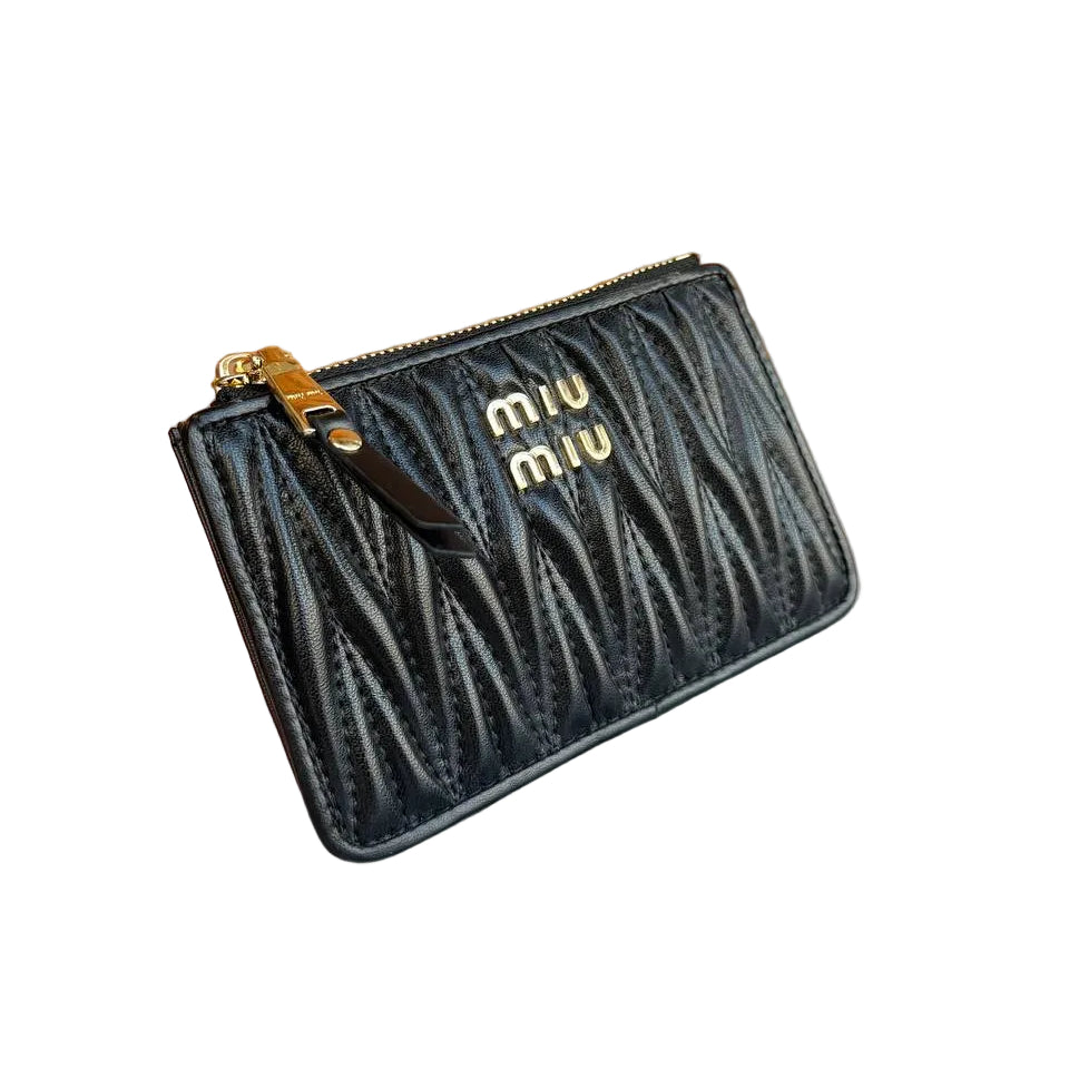 Miu Miu Matelassé Leather Coin Purse 🖤✨👛