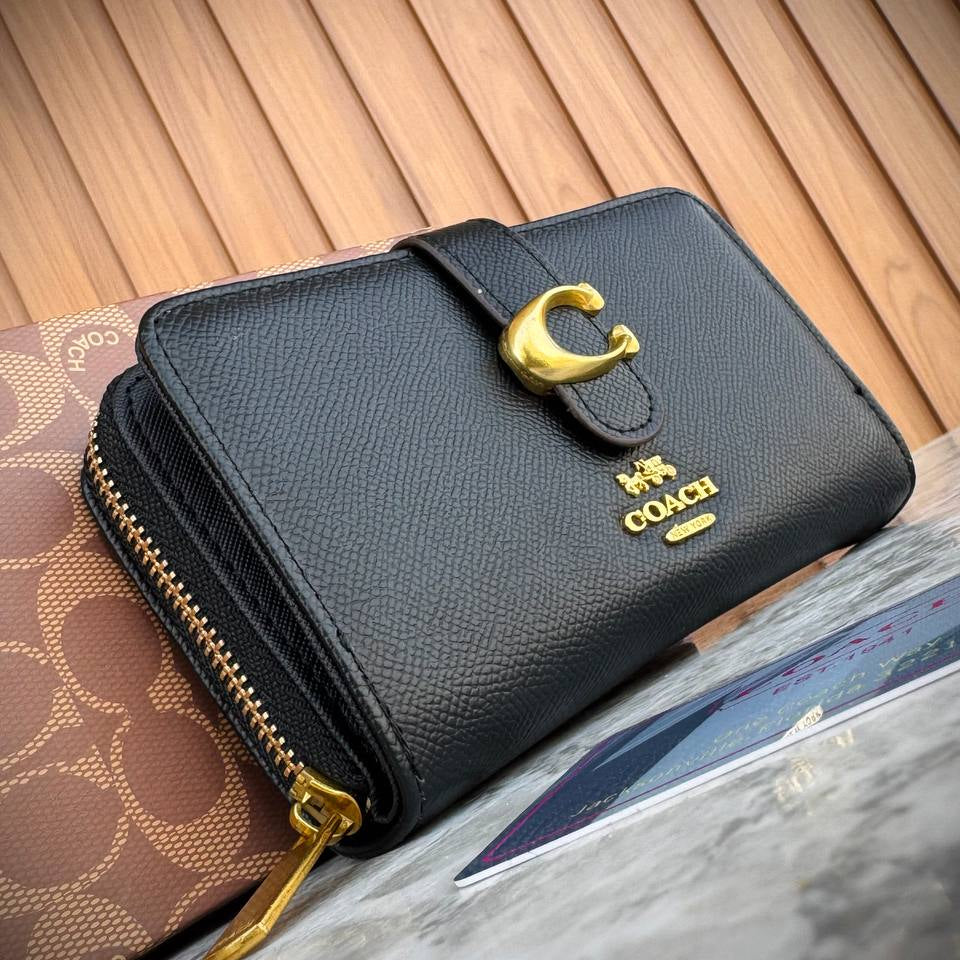 Coach Black Wallet 🖤 Top Quality, Boxed