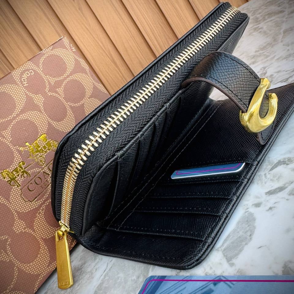 Coach Black Wallet 🖤 Top Quality, Boxed