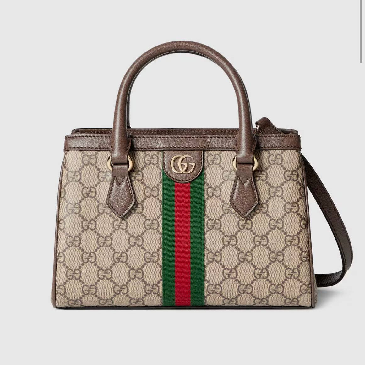Gucci Ophidia GG Small Tote Bag with Web Stripe 👜✨