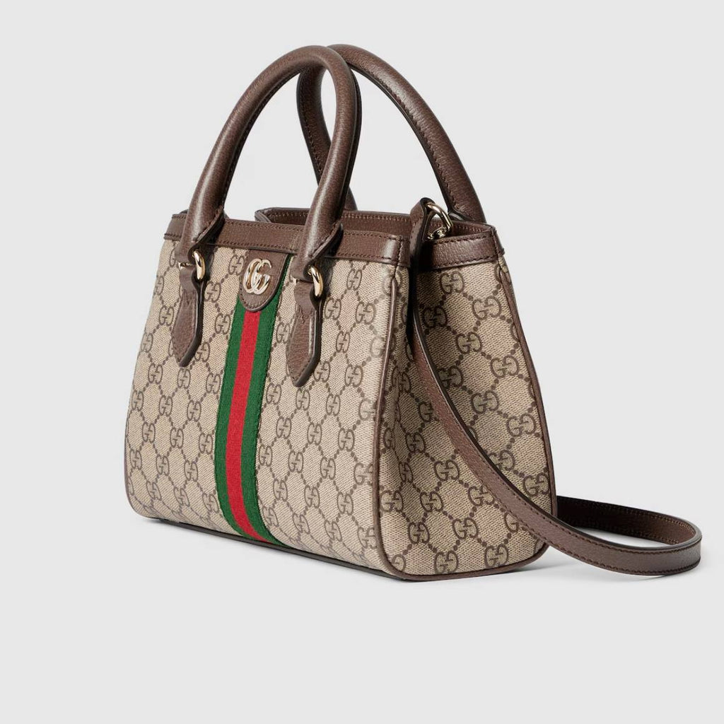 Gucci Ophidia GG Small Tote Bag with Web Stripe 👜✨