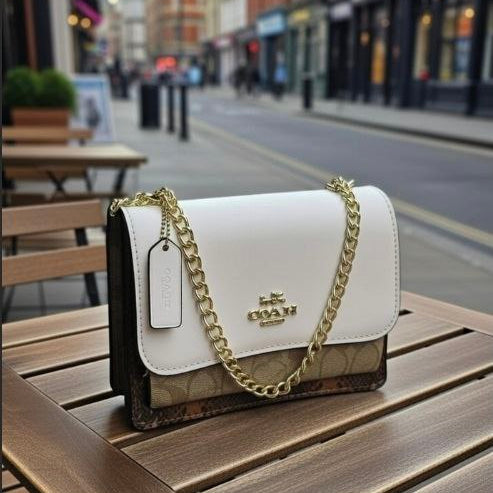 Coach Mirror Bag: Green & Brown 💚👜✨