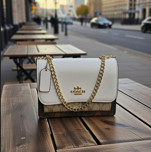 Coach Mirror Bag: Green & Brown 💚👜✨