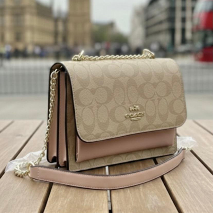 Coach Mirror Bag: Green & Brown 💚👜✨