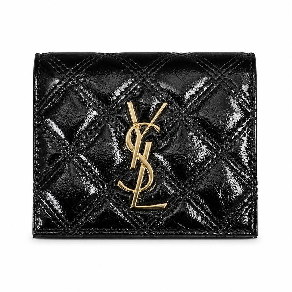YSL Black Compact Wallet 🖤