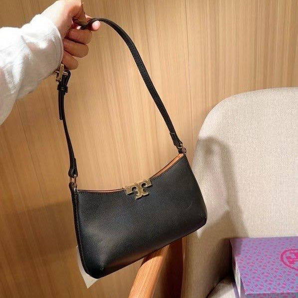 Tory Burch Color-Block Bag 🧡🤍🖤 Beige Accent