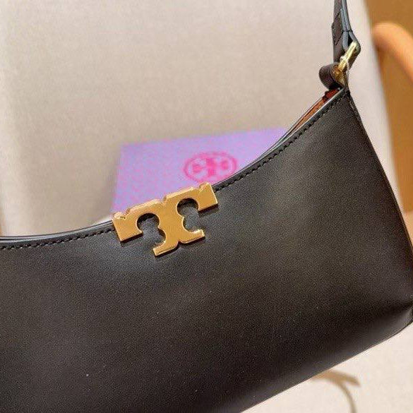 Tory Burch Color-Block Bag 🧡🤍🖤 Beige Accent