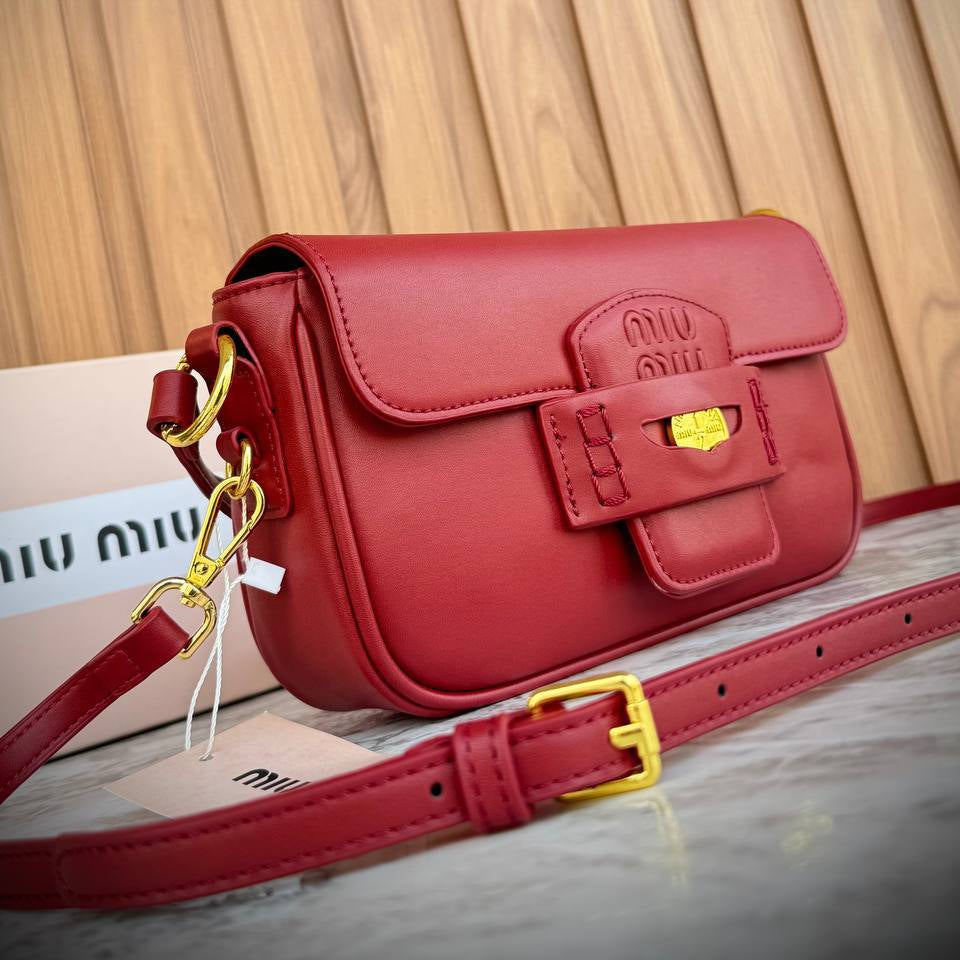 MIU MIU Black Leather Top Quality Bag 🖤