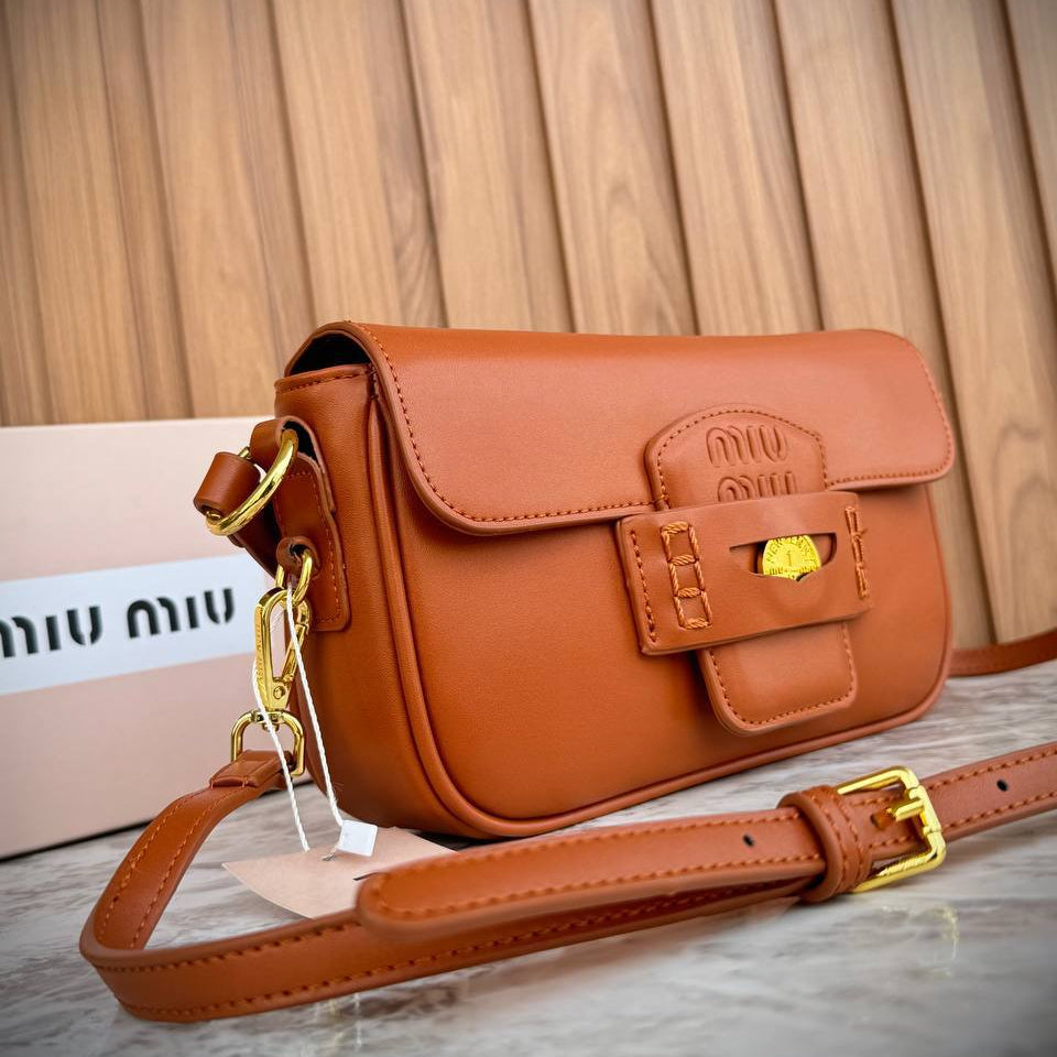 MIU MIU Black Leather Top Quality Bag 🖤