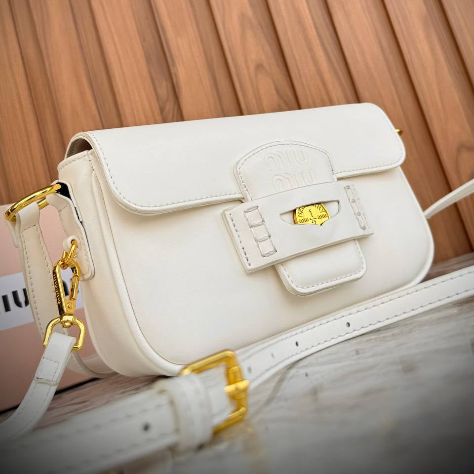 MIU MIU Black Leather Top Quality Bag 🖤