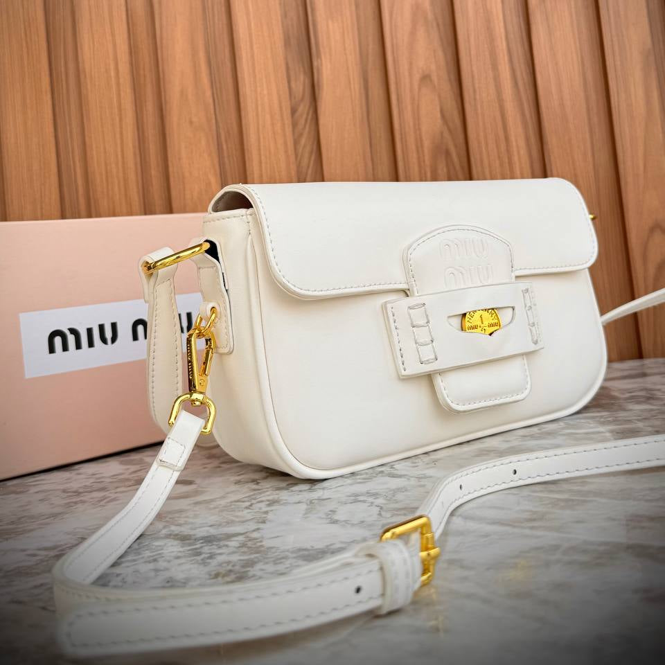MIU MIU Black Leather Top Quality Bag 🖤