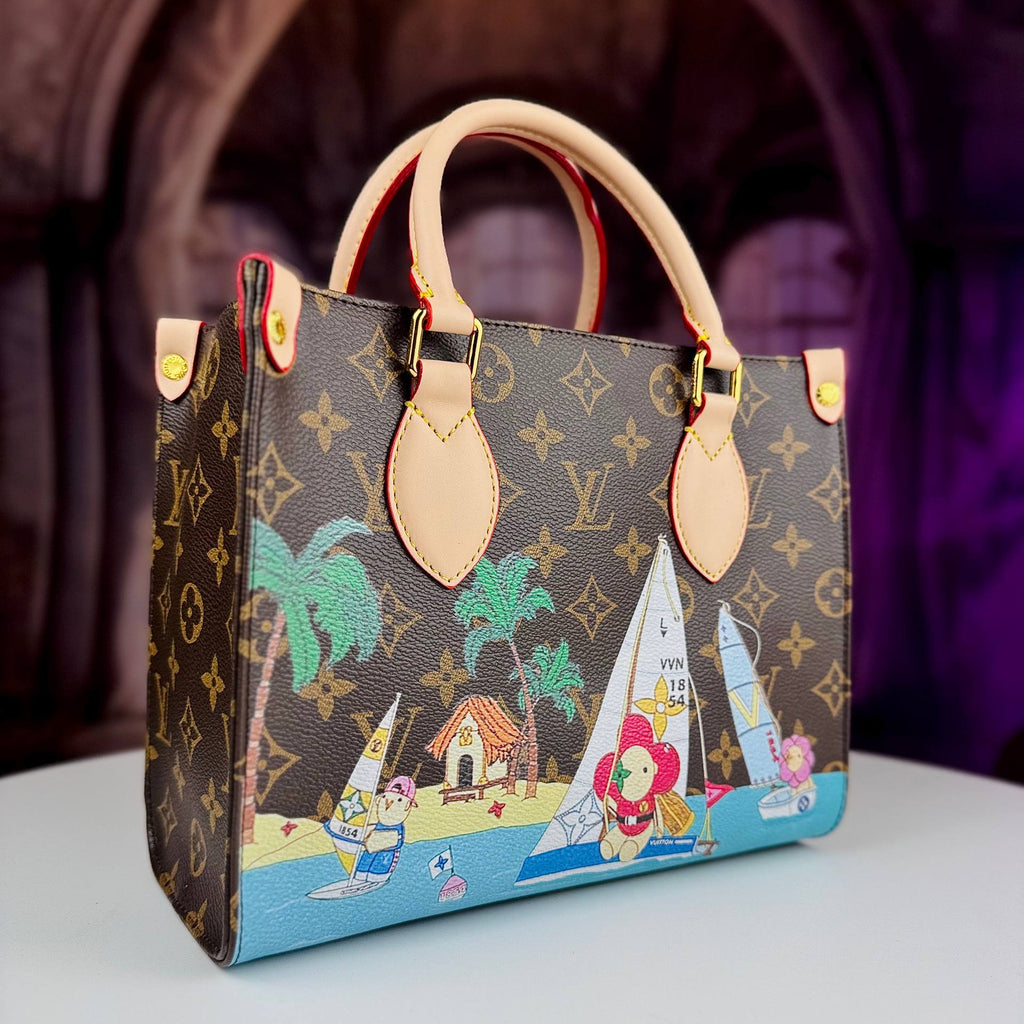 Louis Vuitton Monogram Beach Print Canvas Handbag 🏖️⛵👜