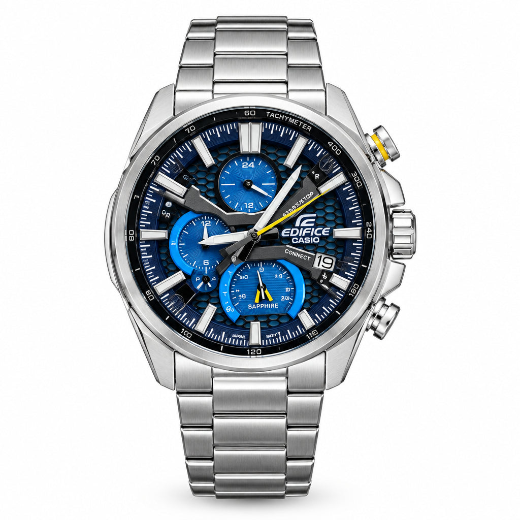 Casio Edifice Stainless Steel Smartphone Connected Sapphire Watch