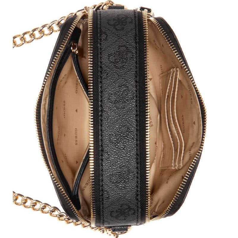 GUESS Chic Crossbody Bag 👜 in Brown, Black & Dark Brown 🖤