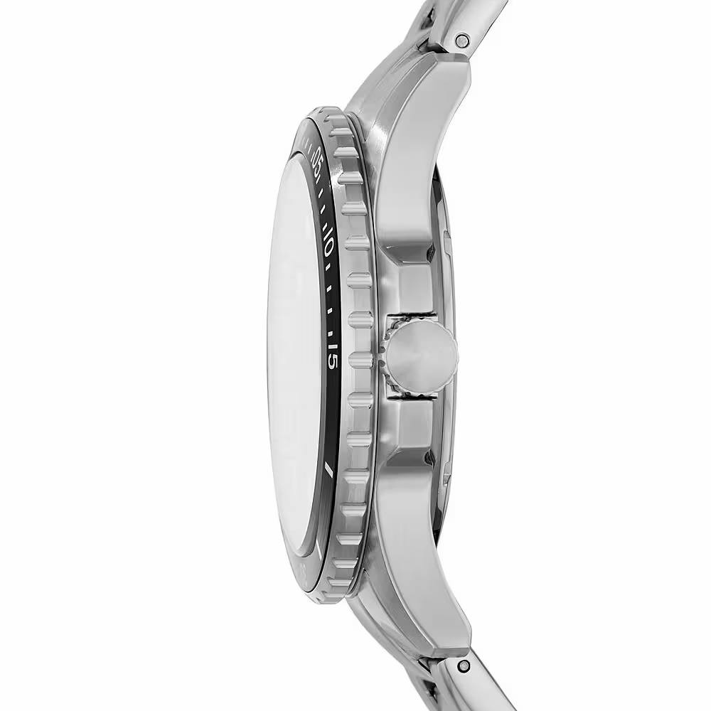 Fossil Stainless Steel Men's Watch ⌚⚫🔵