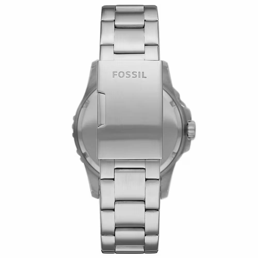 Fossil Stainless Steel Men's Watch ⌚⚫🔵