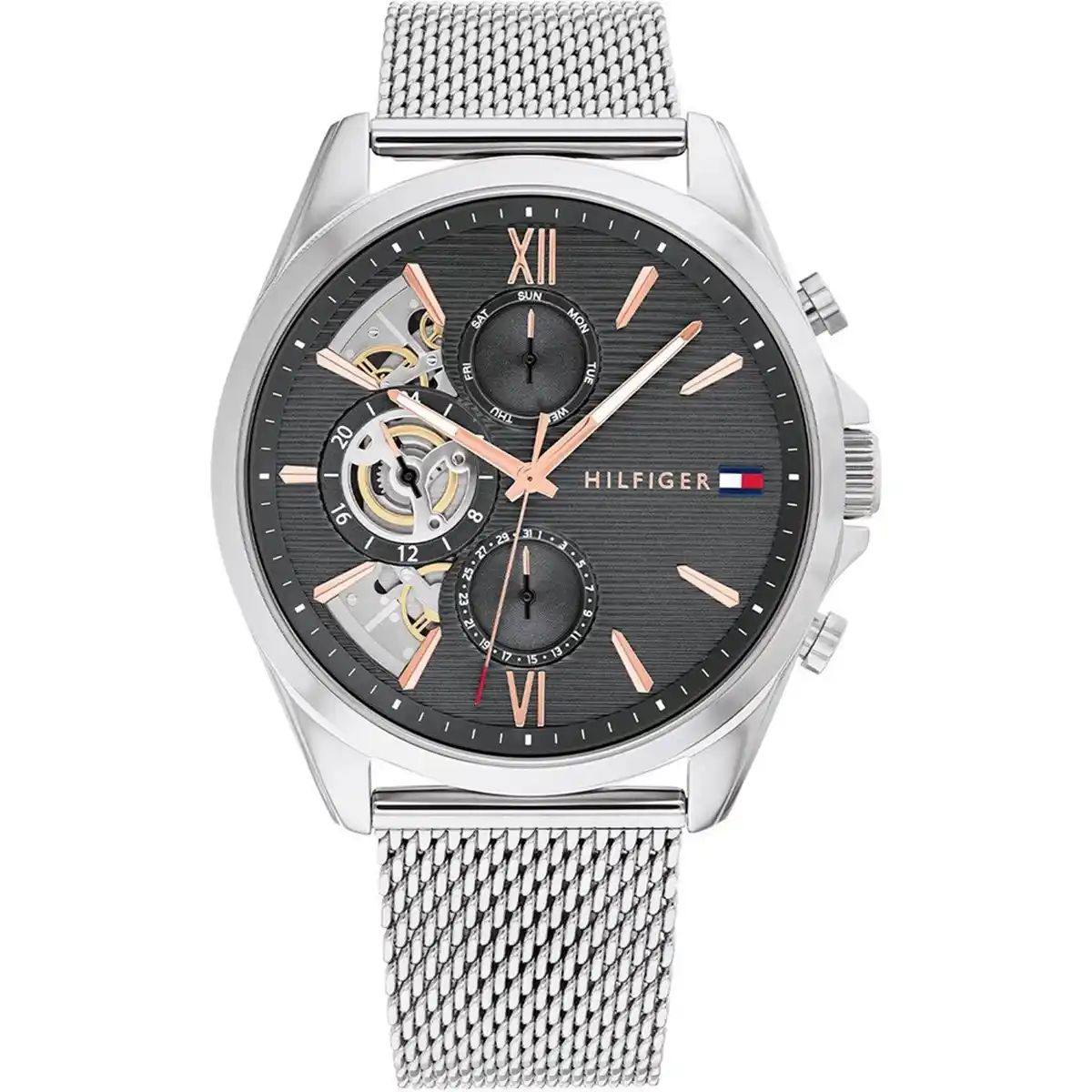 Silver-Tone Men's Watch ⌚ Classic Timepiece ⏱️ Gift Ready 🎁
