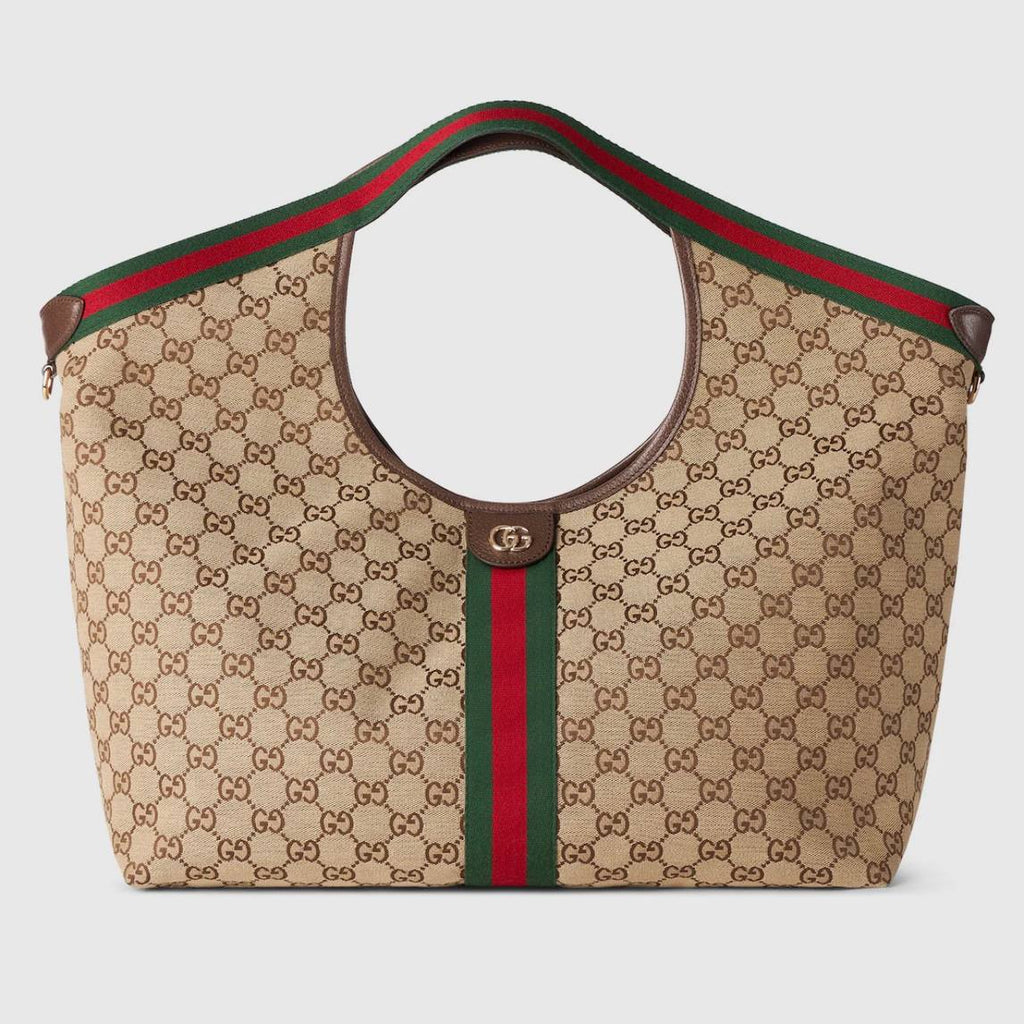 Gucci Ophidia Medium Tote Bag with Signature Web Stripe and GG Monogram 👜 🇮🇹 ✨