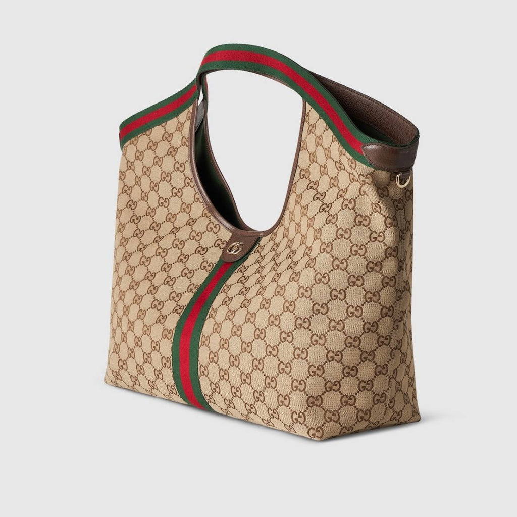 Gucci Ophidia Medium Tote Bag with Signature Web Stripe and GG Monogram 👜 🇮🇹 ✨