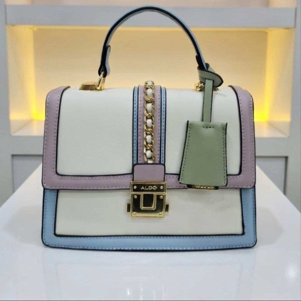 ALDO Leather Crossbody Bag: Chic Colors 🌈👜