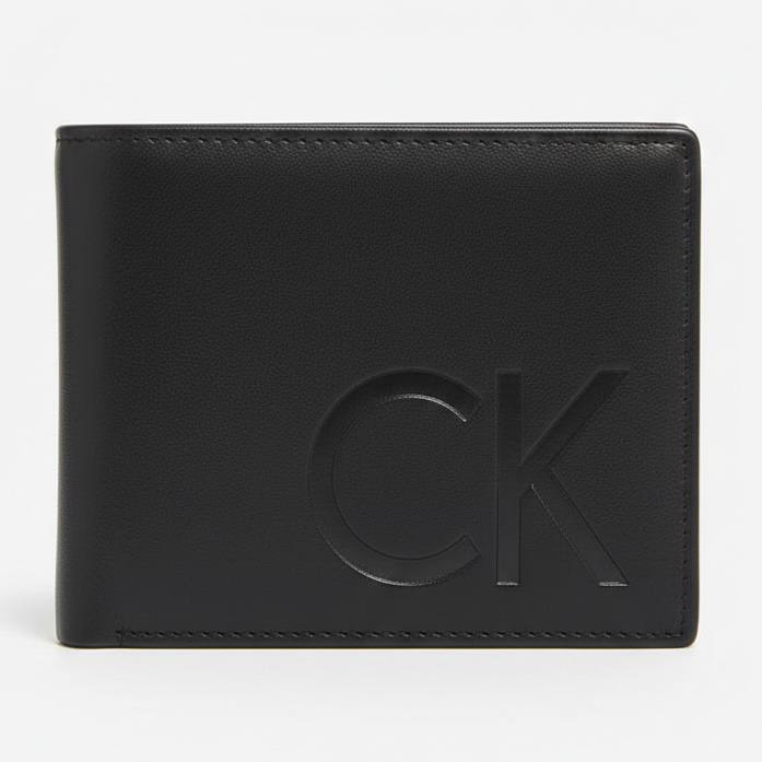 Calvin Klein Black Leather Wallet with Box 🖤💼🎁