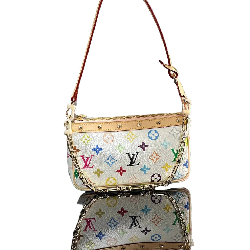 Louis Vuitton Multicolor Monogram Pochette Accessories 🌈👜✨