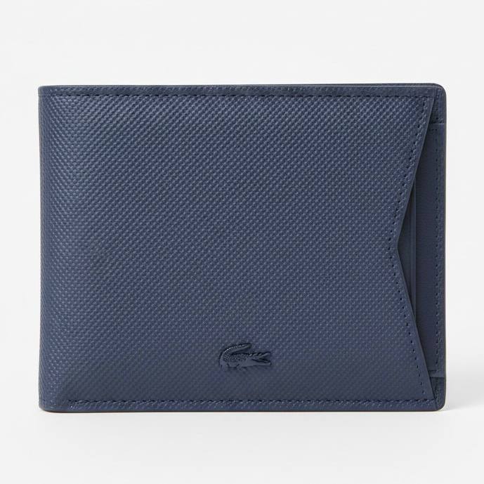 Lacoste Blue Wallet 💙🐊 Classic Style