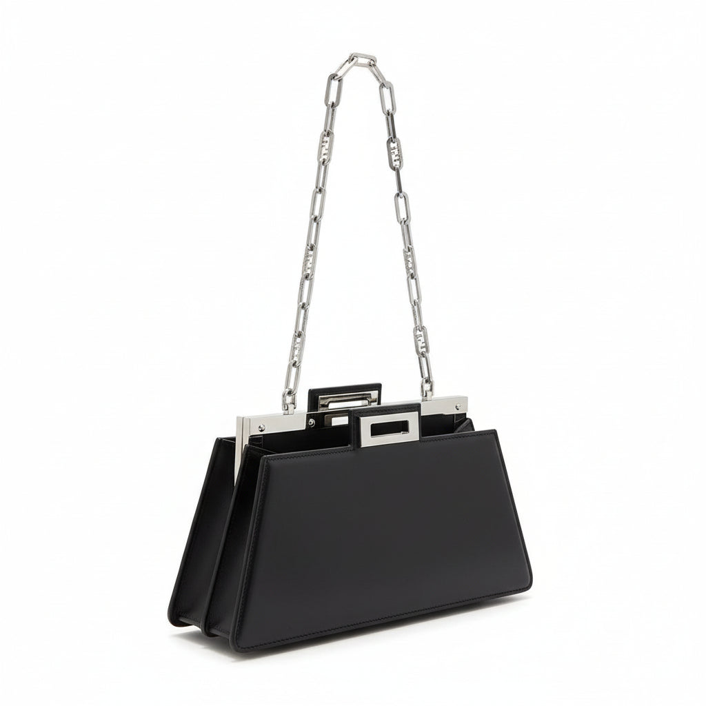 🖤 Fendi: Sleek Black Carryall 👜 Iconic Style
