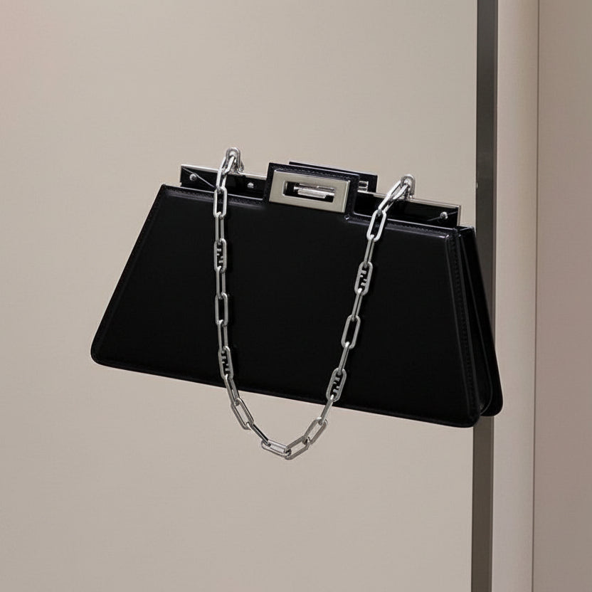 🖤 Fendi: Sleek Black Carryall 👜 Iconic Style