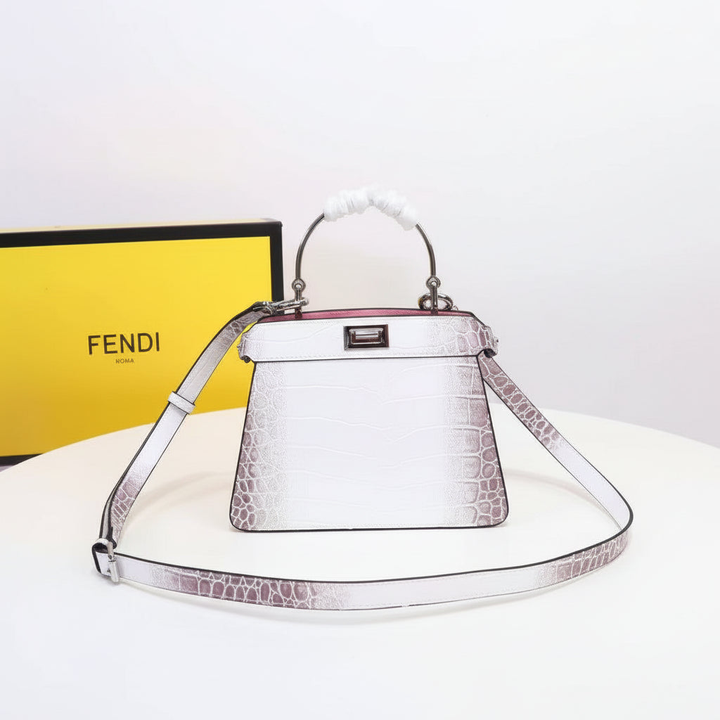 Fendi White Bag 🤍 Luxury Handbag