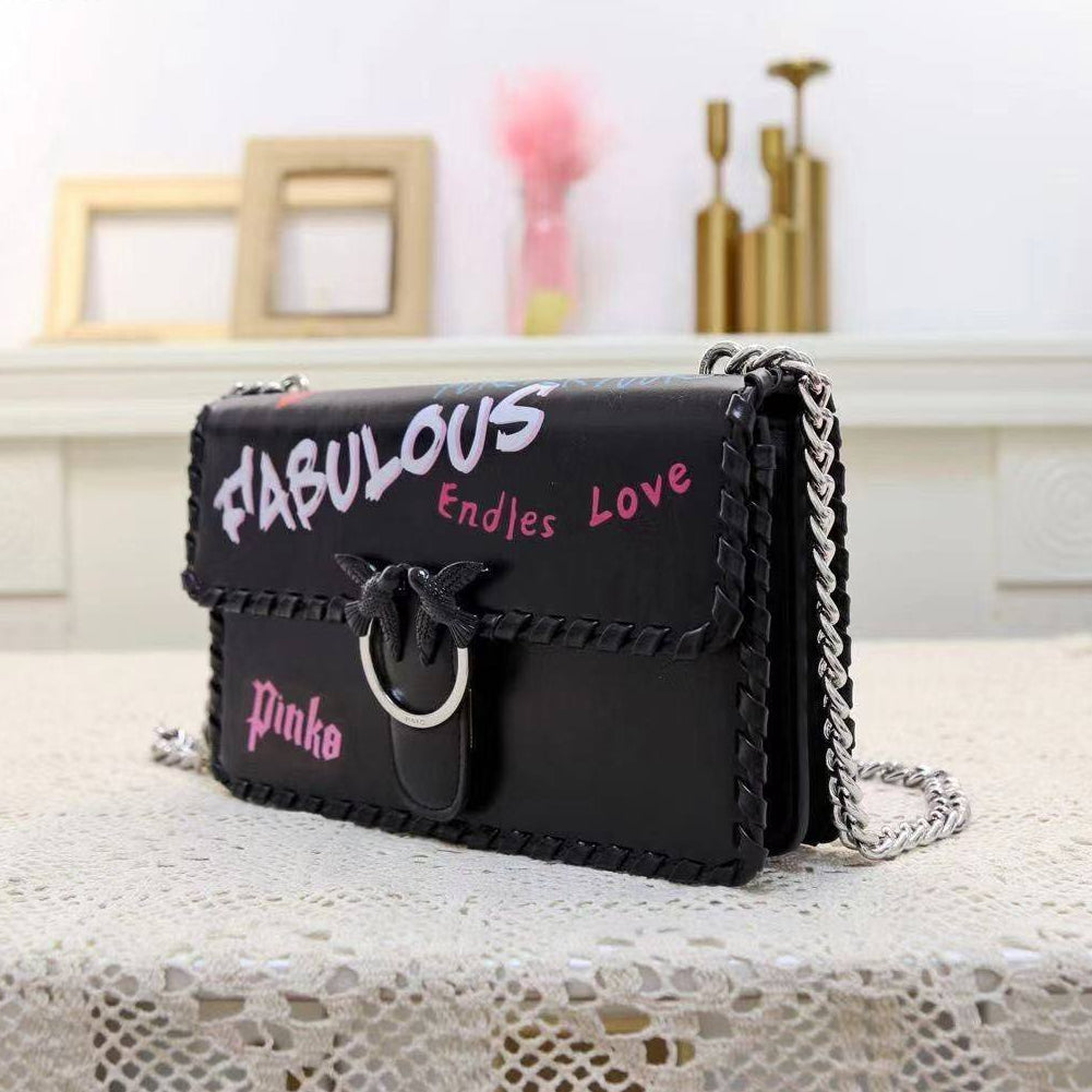 PINKO White Bag 🤍 Top Quality with Box