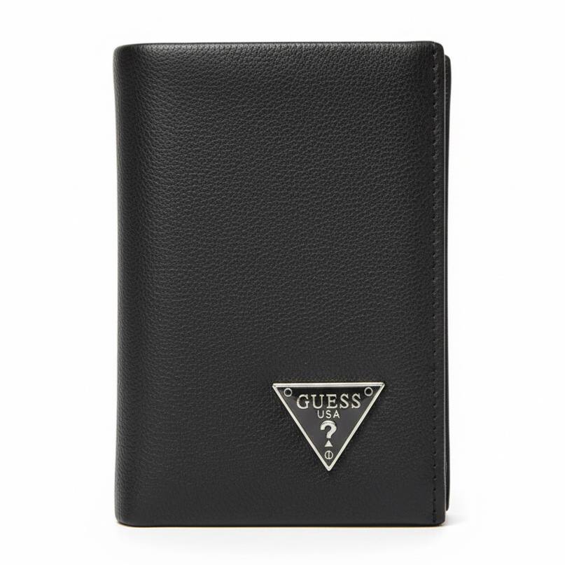 Guess Black Leather Wallet 🖤 Sleek & Stylish