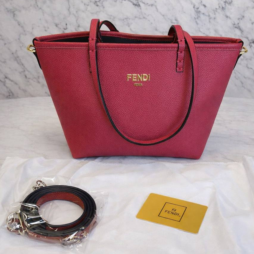 Fendi Double Face Bag 👜 Taupe Chic