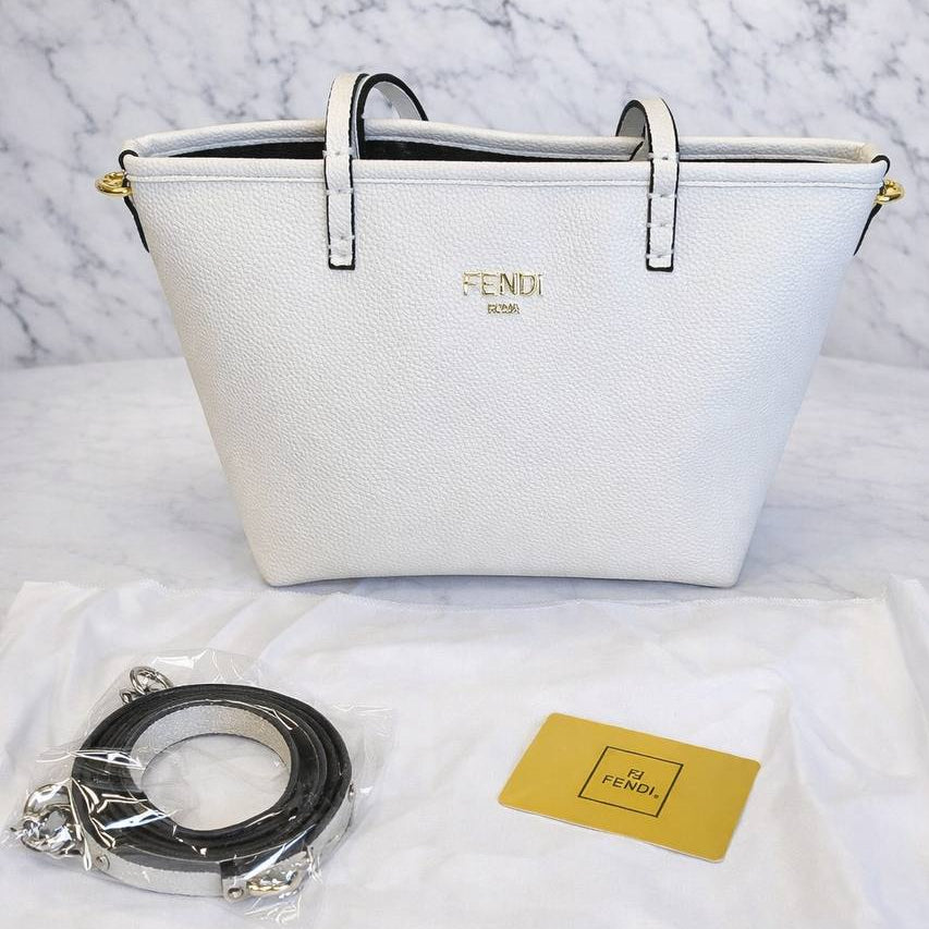 Fendi Double Face Bag 👜 Taupe Chic