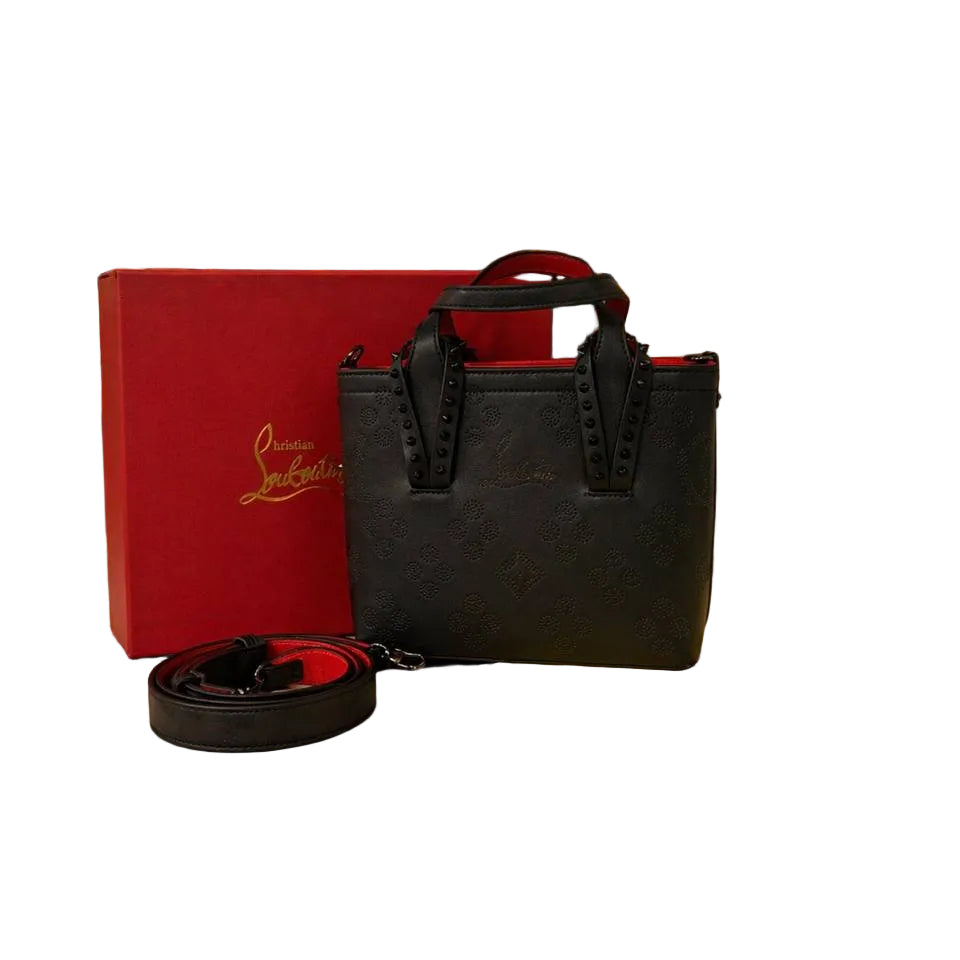 Christian Louboutin Signature Red Interior Handbag 👠✨