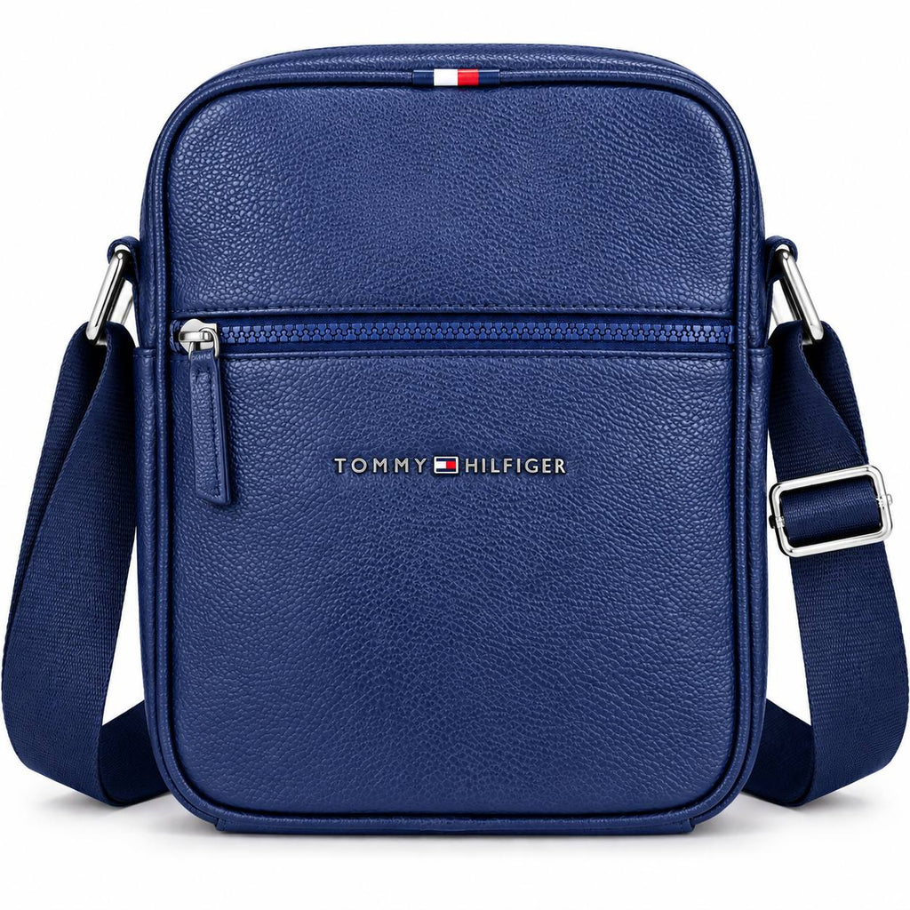 Tommy Hilfiger Textured Faux Leather Crossbody Bag