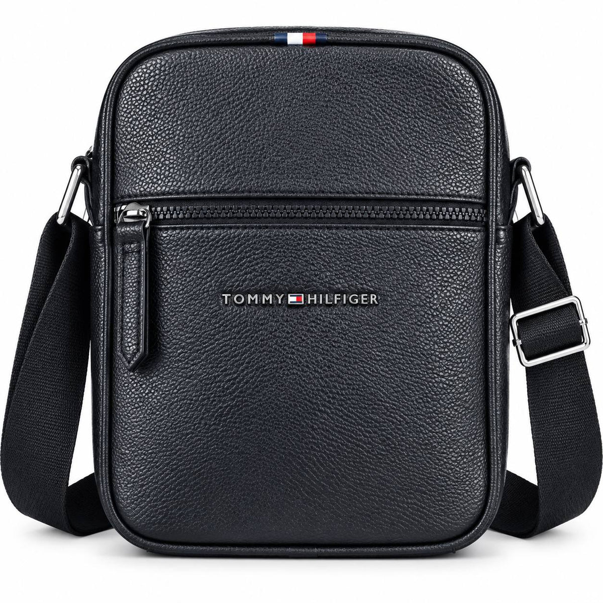 Tommy Hilfiger Textured Faux Leather Crossbody Bag