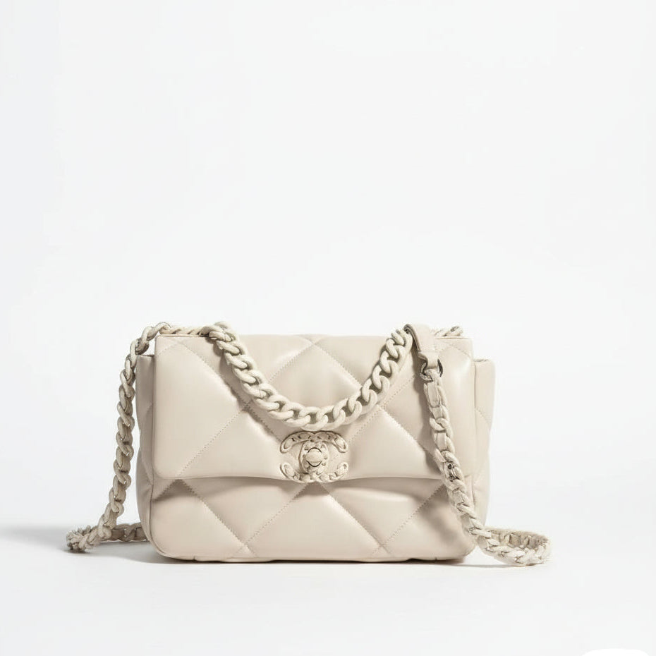 Chanel Quilted Flap Bag with Signature Chain Strap