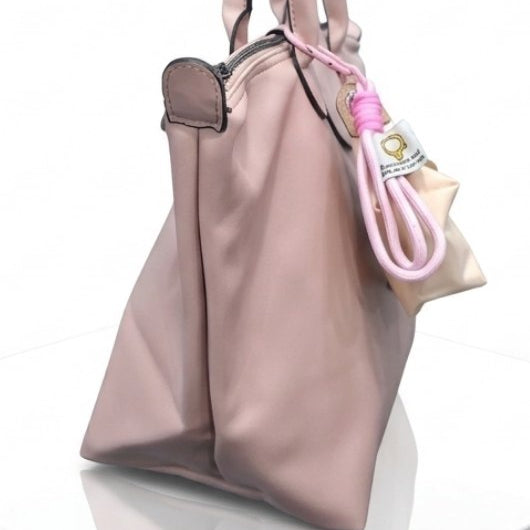 Longchamp Soft PU Leather Original Tote Bag with Coin Purse Charm