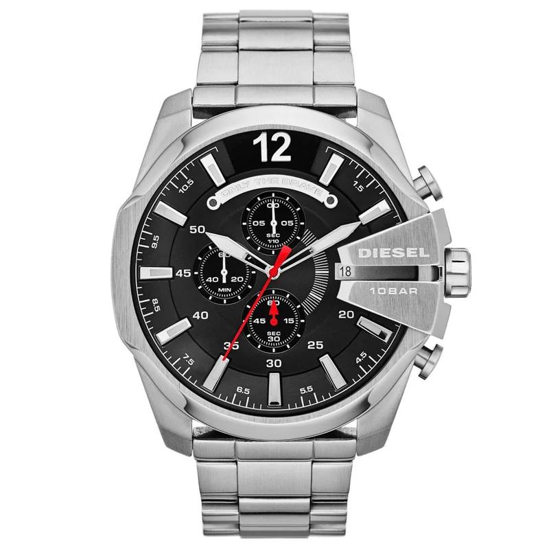 Diesel Mega Chief Gunmetal Stainless Steel Chronograph Watch