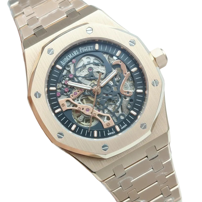 Audemars Piguet Royal Oak Openworked Skeleton Watch ⌚✨⚙️