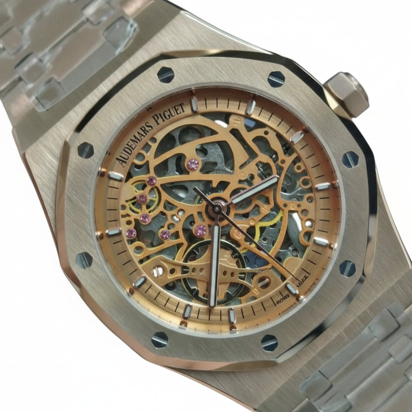 Audemars Piguet Royal Oak Openworked Skeleton Watch ⌚✨⚙️