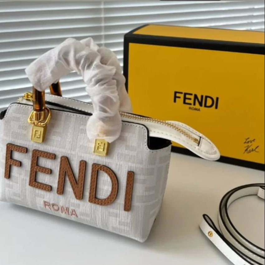 Fendi White Bag: Iconic Style 🤍